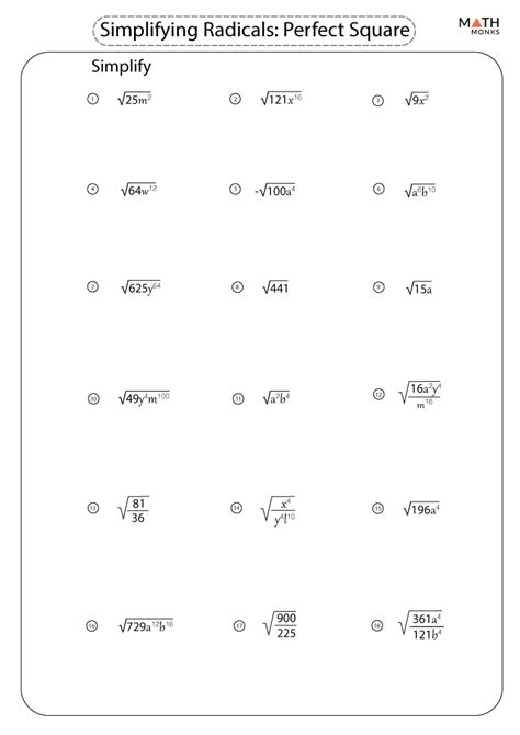 Simplifying Radicals Worksheet 1.pdf - Geometry G Name_ Simplifying